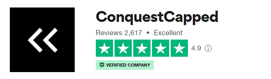 Trustpilot review of conquestcapped for boosting services 