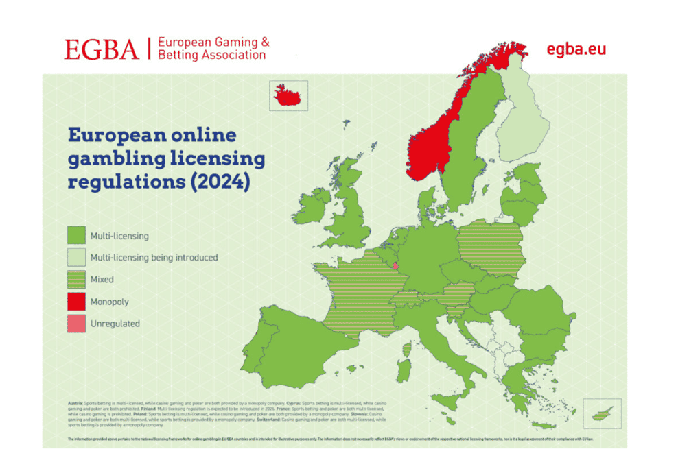 Picture of EU gambling regulations